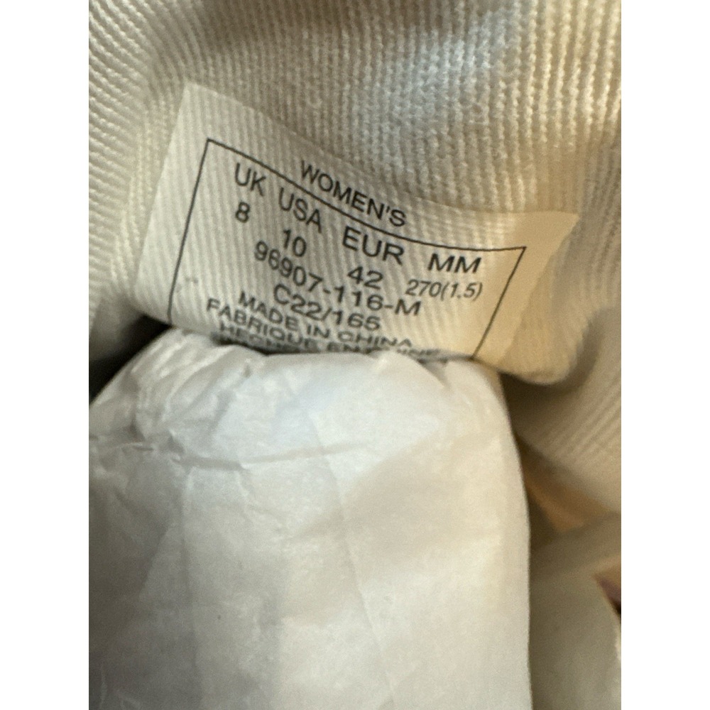 Palladium Pallabase Twill Canvas Boots Off White/Artist Customizable Size 10 - Picture 10 of 10